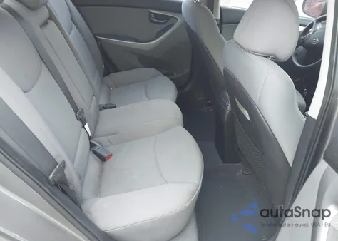 2013 Hyundai Elantra Gls z USA, uszkodzony, nr VIN 5NPDH4AE6DH298731